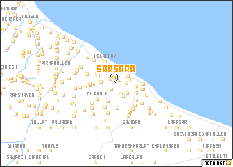 map of Sār Sarā