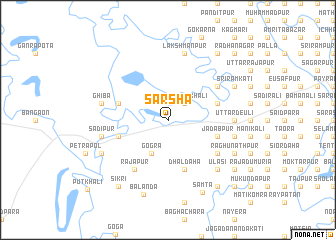 map of Sārsha