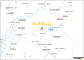 map of Sarsibuloq