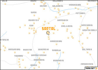 map of Sartal