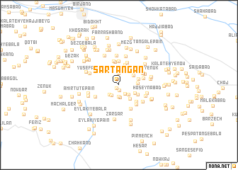 map of Sar Tangān