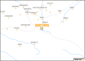 map of Sartang