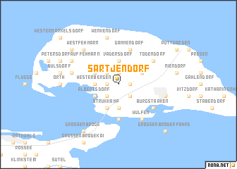 map of Sartjendorf