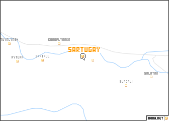 map of Sartugay