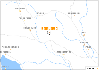 map of Saruaso