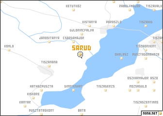 map of Sarud