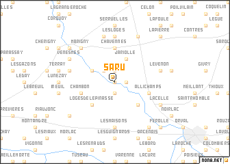 map of Saru