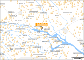 map of Sarwāni