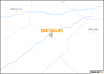 map of Sarybulak