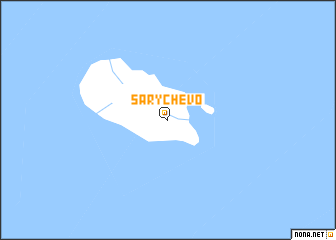 map of Sarychevo