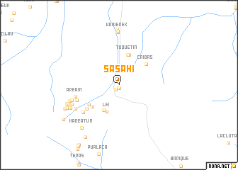 map of Sasahi