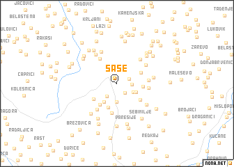 map of Sase