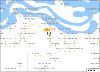 map of Sasita