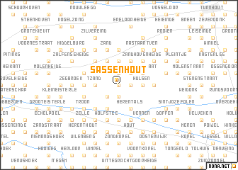 map of Sassenhout