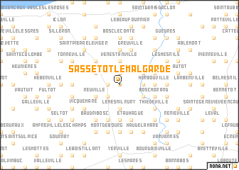 map of Sassetot-le-Malgardé