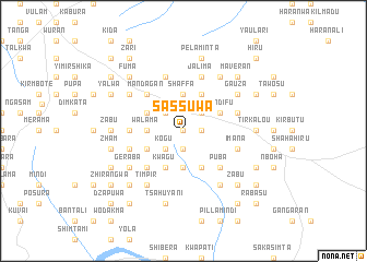 map of Sassuwa