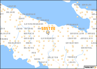 map of Sastre