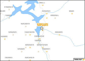 map of Sasu-ri