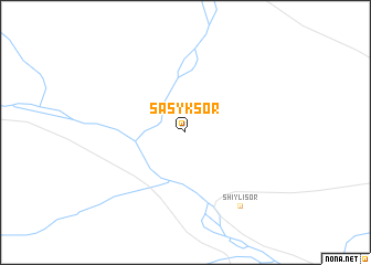 map of Sasyksor