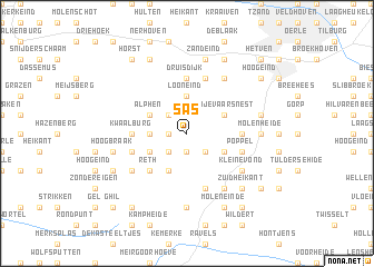 map of Sas