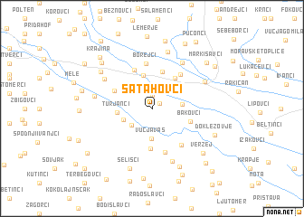 map of Satahovci