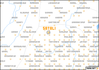 map of Satali
