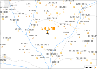 map of Satemo