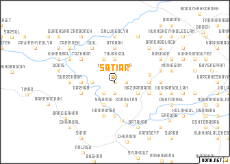 map of Sāţīār