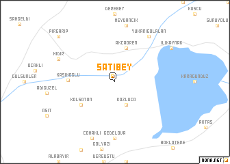 map of Satıbey