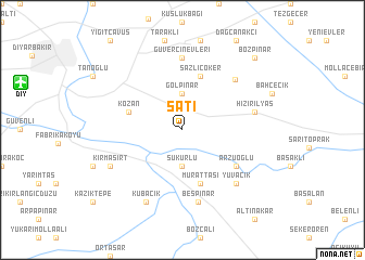 map of Satı