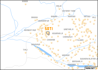 map of Sati