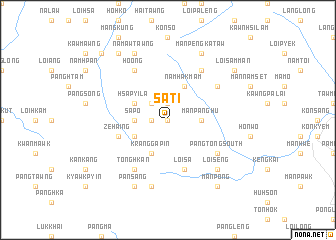 map of Sati