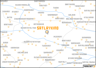 map of Satlaykino