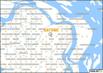map of Sātpār