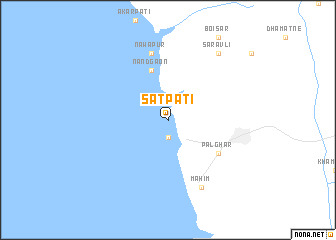 map of Satpati