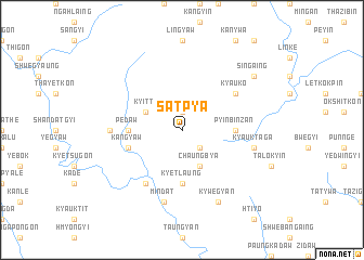 map of Satpya