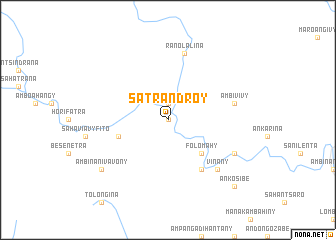 map of Satrandroy
