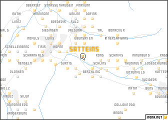 map of Satteins