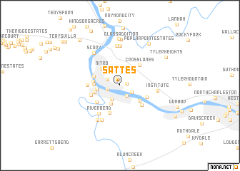 map of Sattes