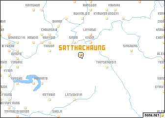 map of Satthachaung