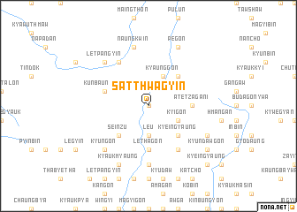 map of Satthwagyin