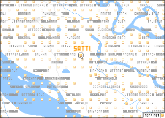 map of Satti