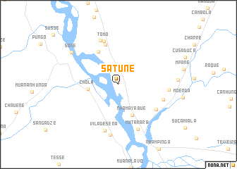 map of Satune