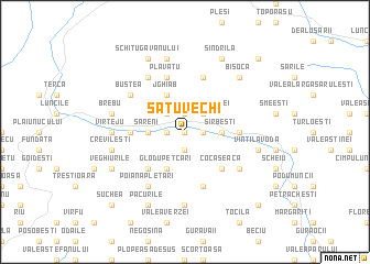 map of Satu Vechi