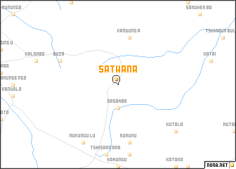 map of Satwana