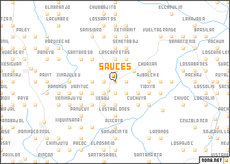 map of Sauces