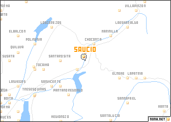 map of Saucio