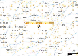 map of Saudāgarwāla Khūh