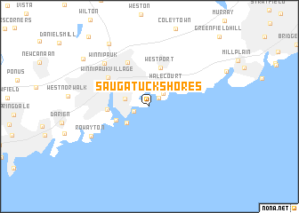 map of Saugatuck Shores