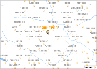 map of Saukerdo